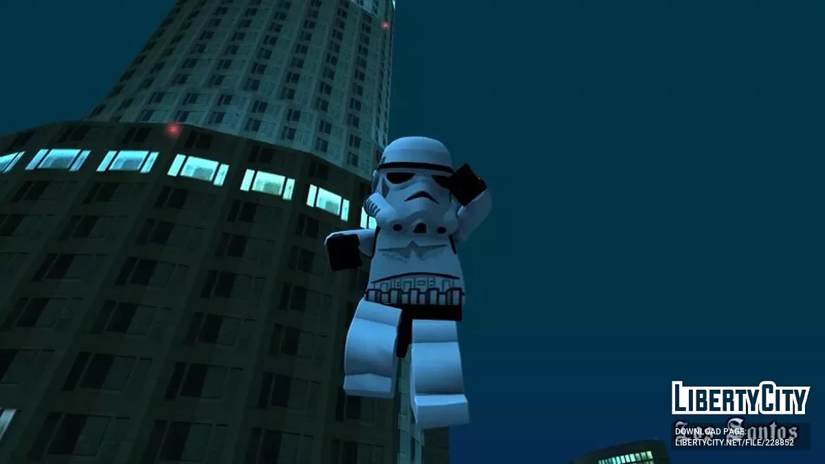 Штурмовик из LEGO Star Wars / GTA San Andreas