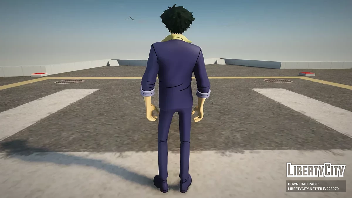 Спайк Шпигель из Fortnite / GTA San Andreas