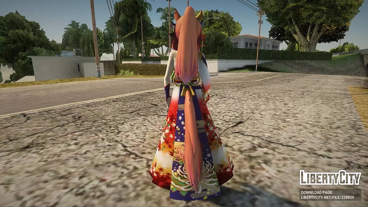 Symboli Rudolf Archer из Uma Musume / GTA San Andreas
