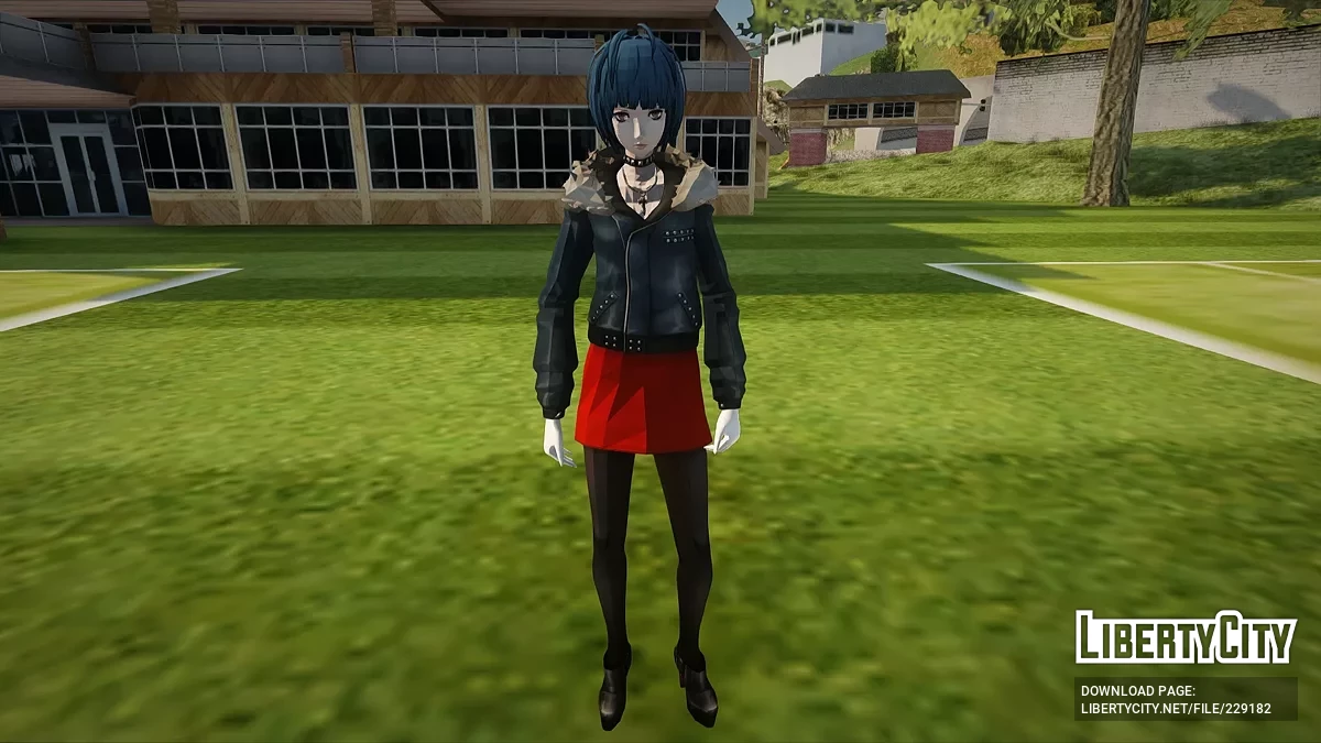 Тае Такэми из Persona 5 Royal / GTA San Andreas