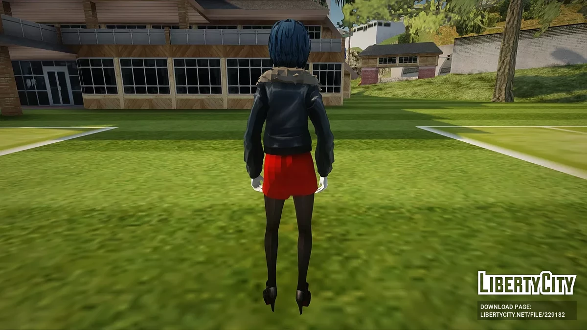 Тае Такэми из Persona 5 Royal / GTA San Andreas