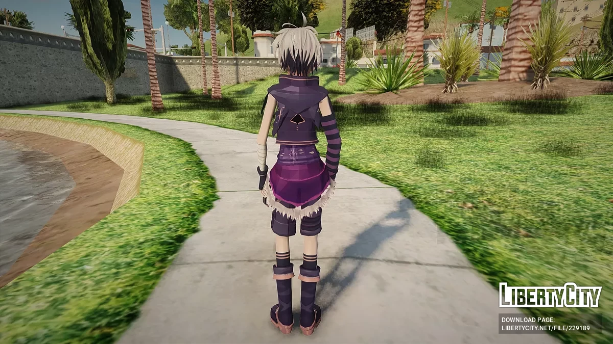 V Flower из Vocaloid / GTA San Andreas