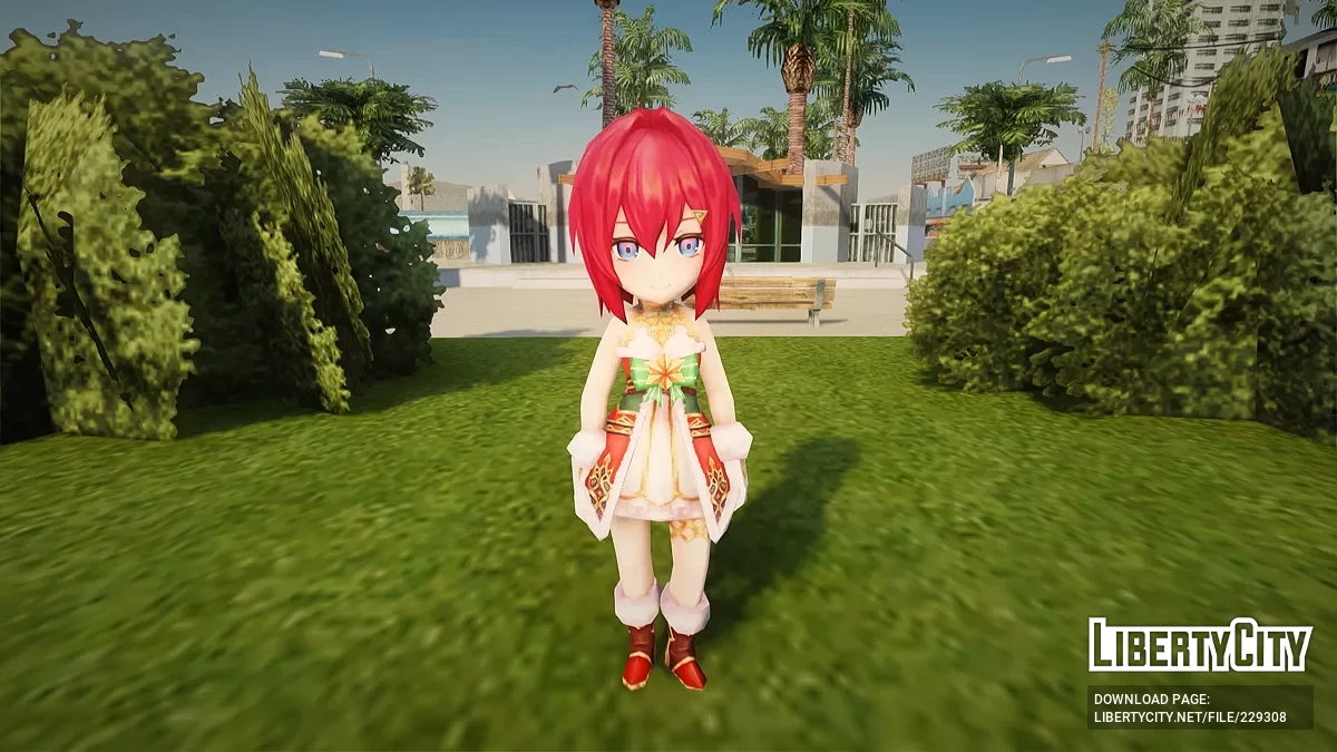 V Tuber Ange Katrina из Valkyrie Connect / GTA San Andreas