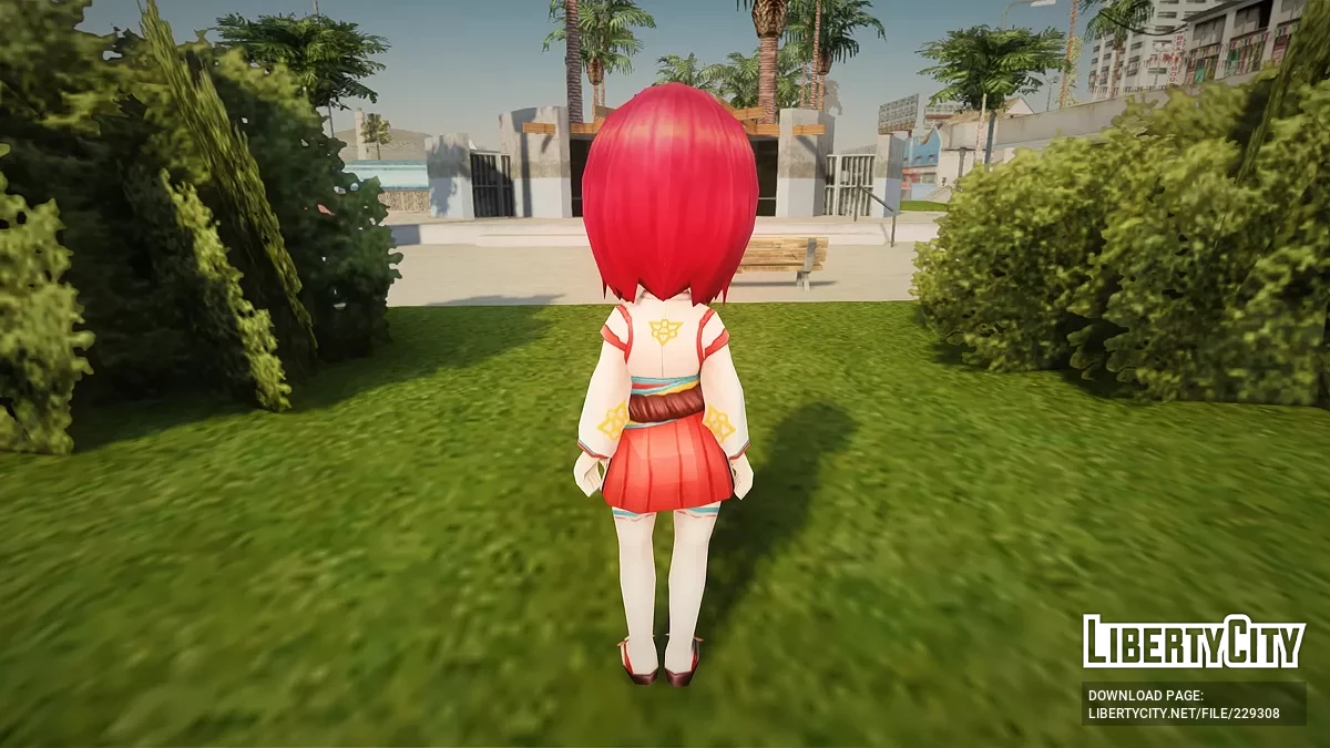 V Tuber Ange Katrina из Valkyrie Connect / GTA San Andreas
