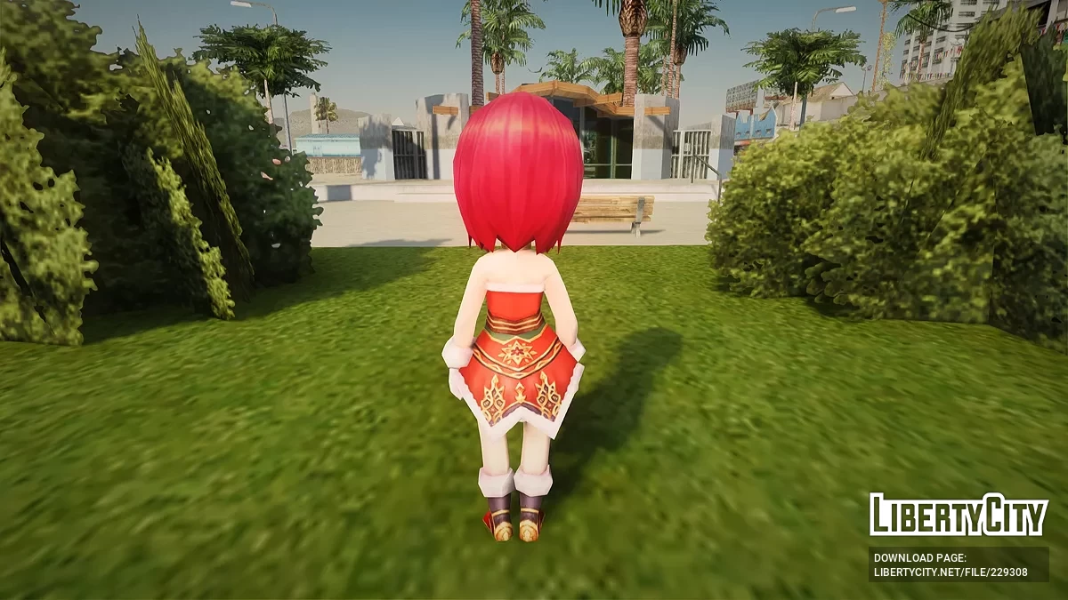 V Tuber Ange Katrina из Valkyrie Connect / GTA San Andreas