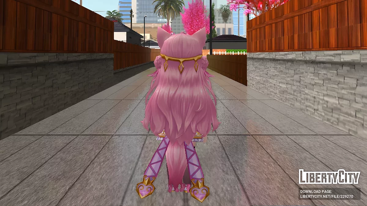 V Tuber Hakui Koyori из Valkyrie Connect / GTA San Andreas
