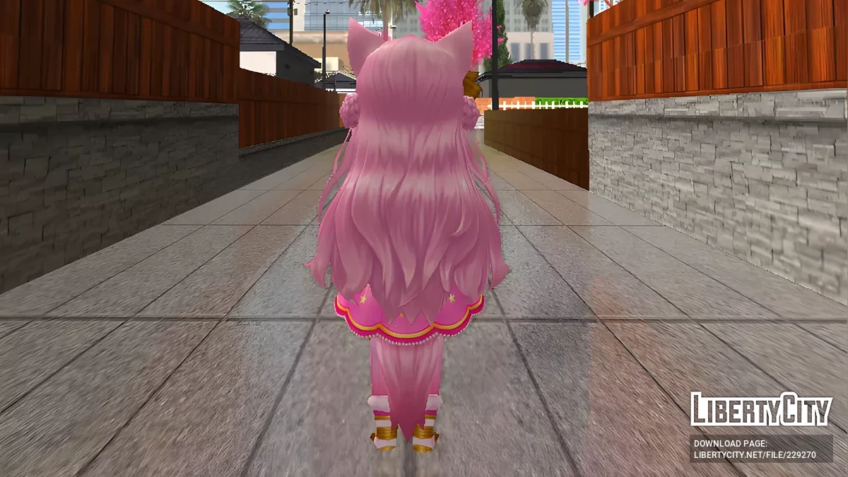 V Tuber Hakui Koyori из Valkyrie Connect / GTA San Andreas