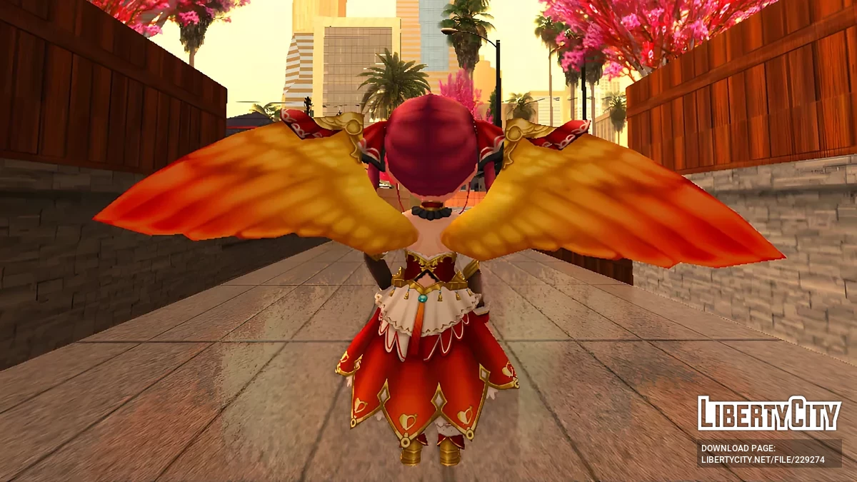 V Tuber Houshou Marine из Valkyrie Connect / GTA San Andreas