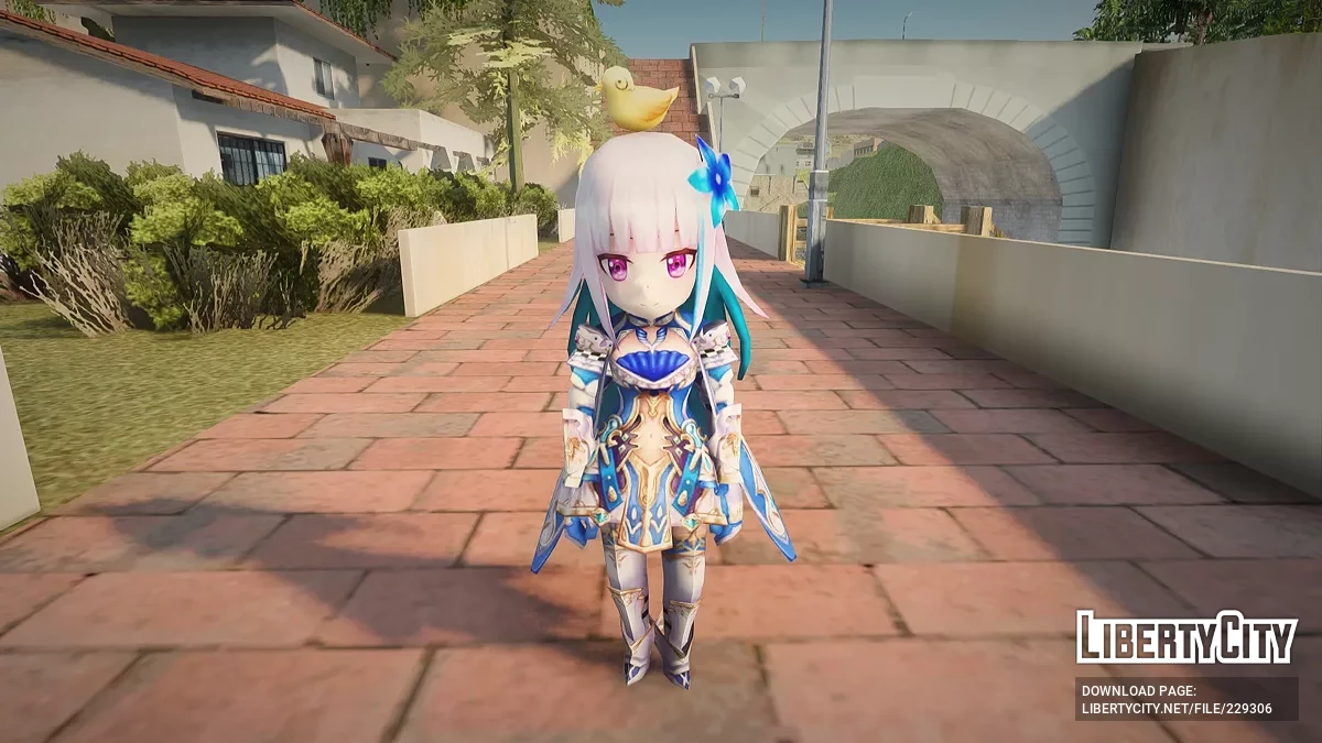 V Tuber Lize Helesta из Valkyrie Connect / GTA San Andreas