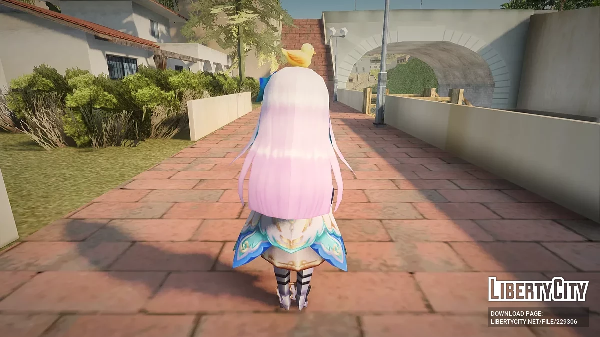 V Tuber Lize Helesta из Valkyrie Connect / GTA San Andreas