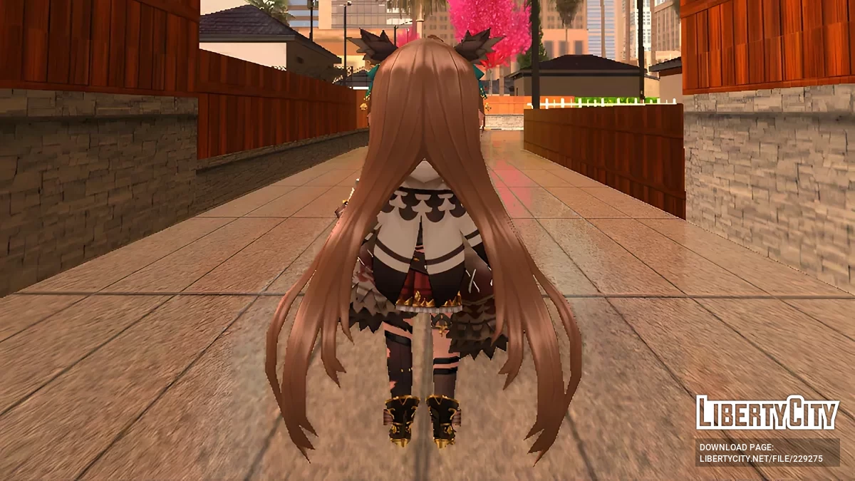 V Tuber Nanashi Mumei из Valkyrie Connect / GTA San Andreas