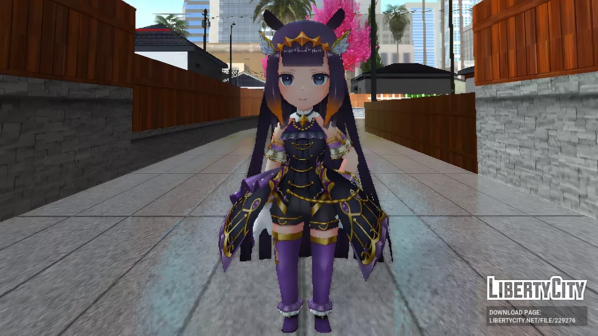 V Tuber Ninomae Ina'nis из Valkyrie Connect / GTA San Andreas