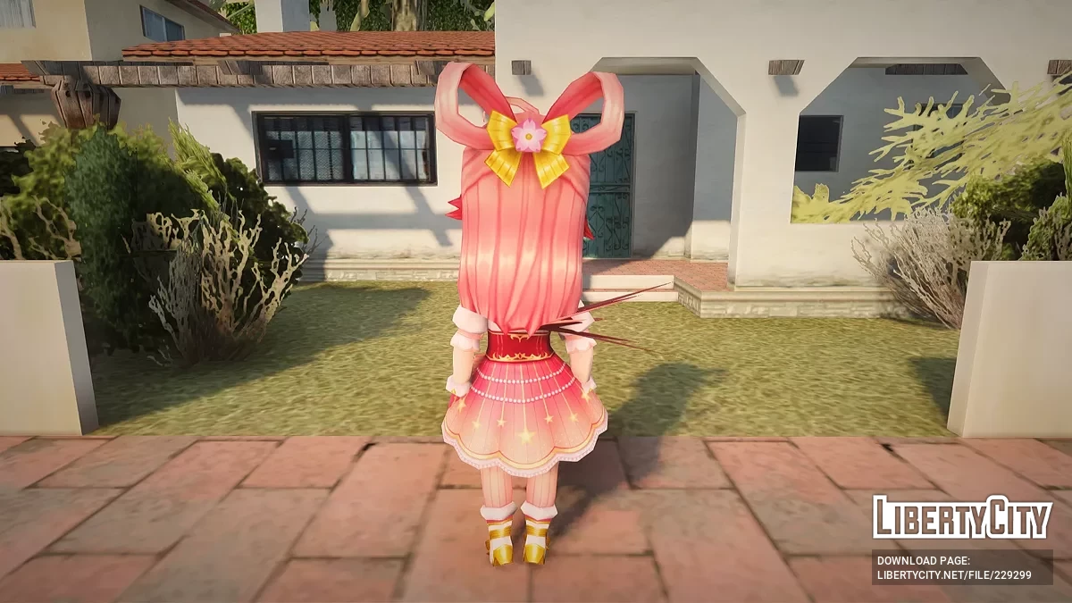 V Tuber Sakura Miko из Valkyrie Connect / GTA San Andreas