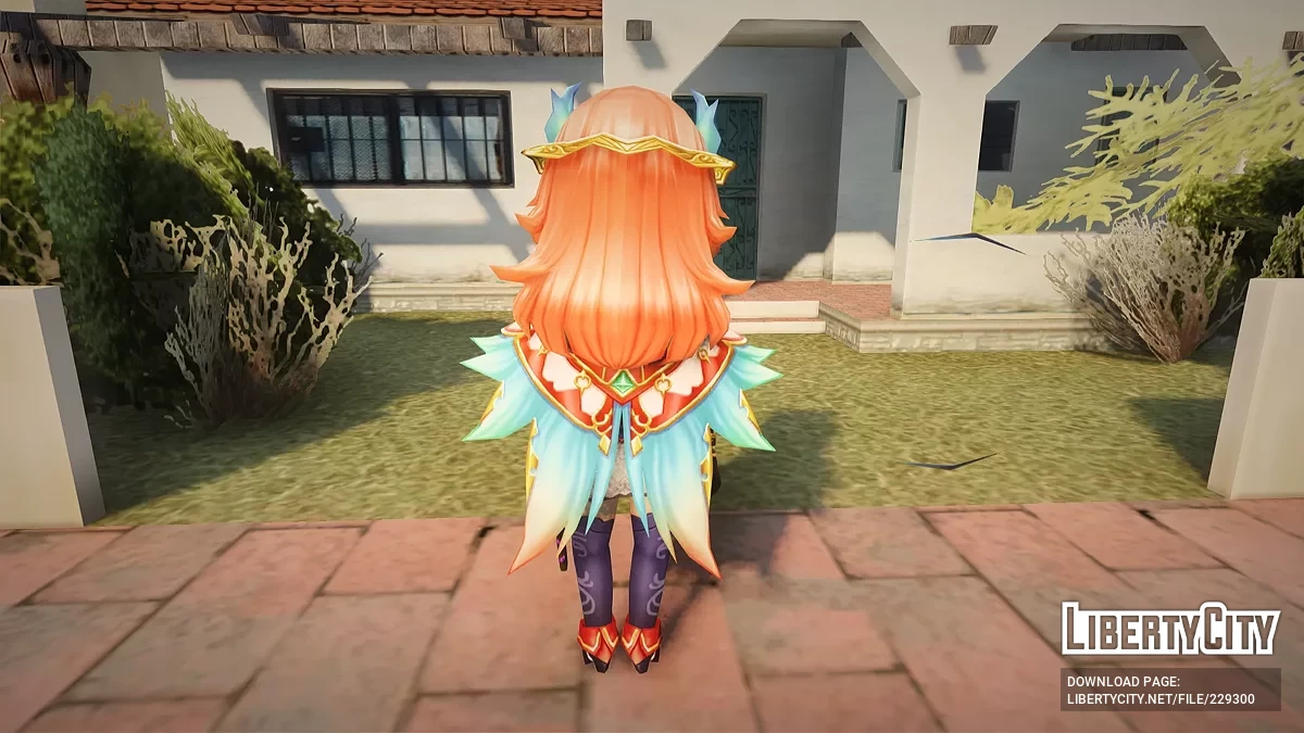 V Tuber Takanashi Kiara из Valkyrie Connect / GTA San Andreas