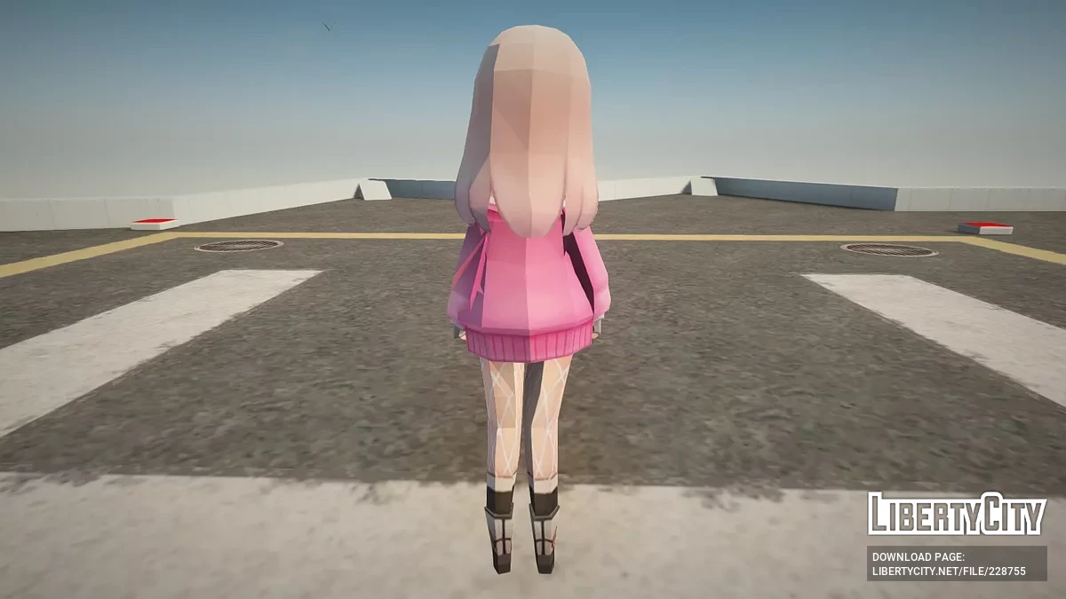 Viper из Goddess of Victory: Nikke / GTA San Andreas