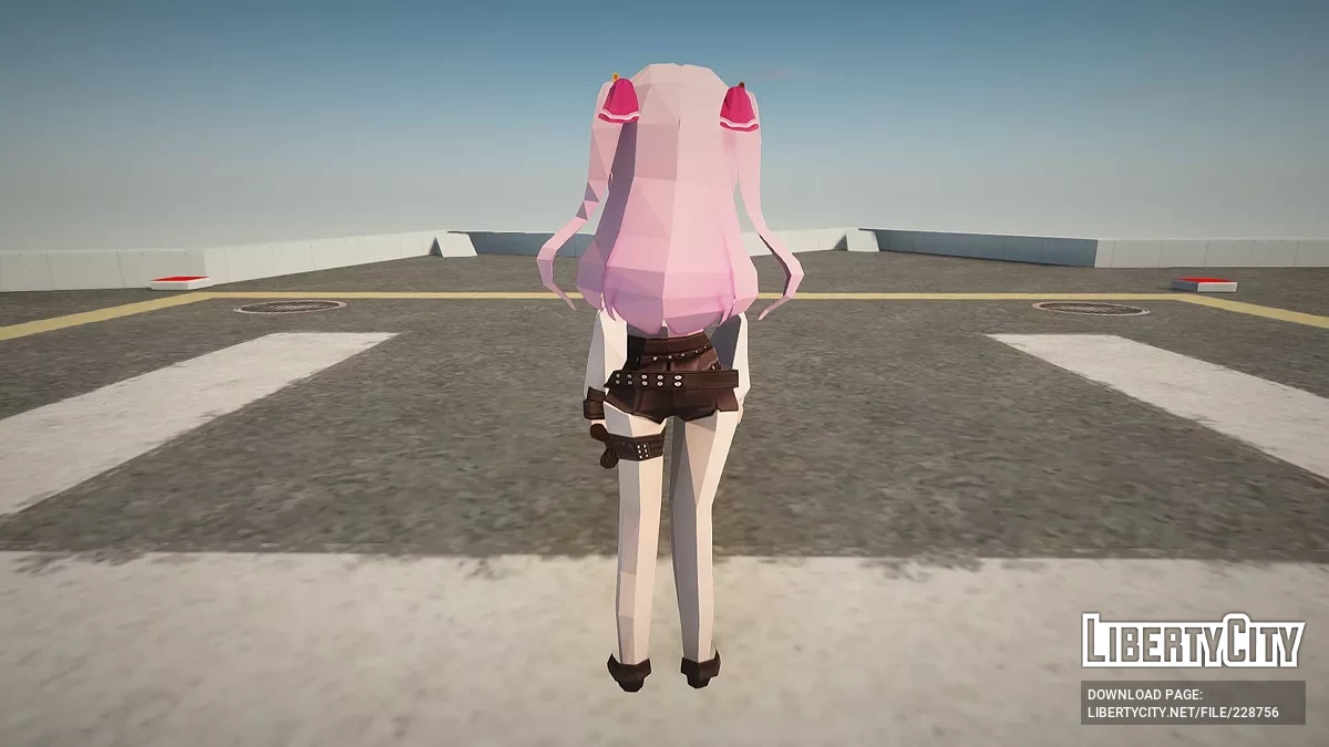 Yuni из Goddess of Victory: Nikke / GTA San Andreas