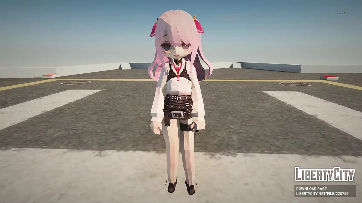 Yuni из Goddess of Victory: Nikke / GTA San Andreas