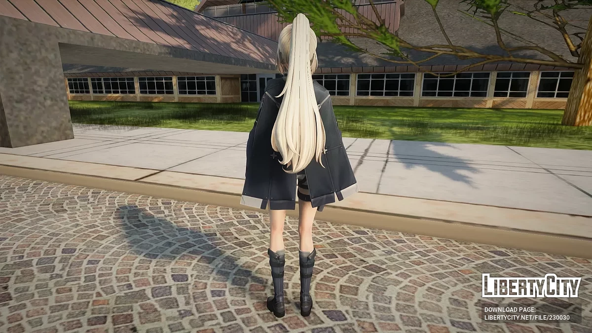 Альва из Girls' Frontline: Exilium / GTA San Andreas