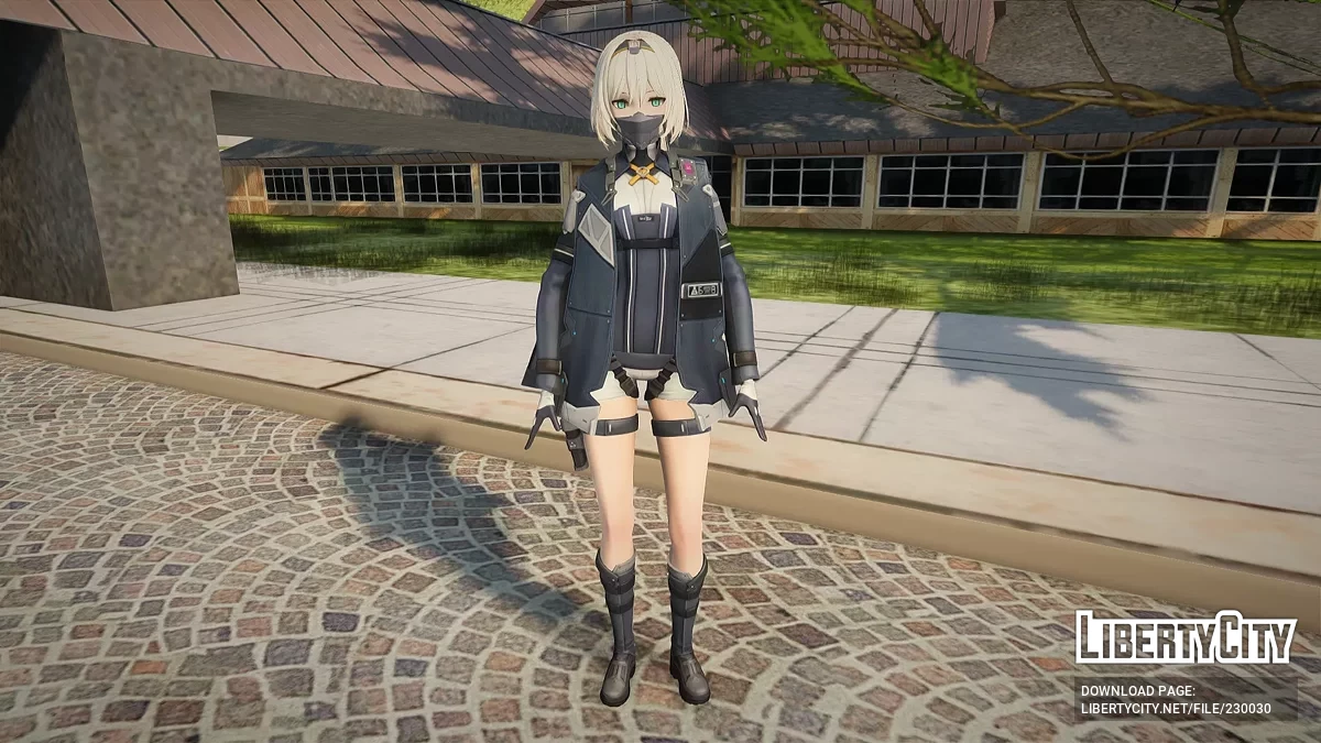 Альва из Girls' Frontline: Exilium / GTA San Andreas