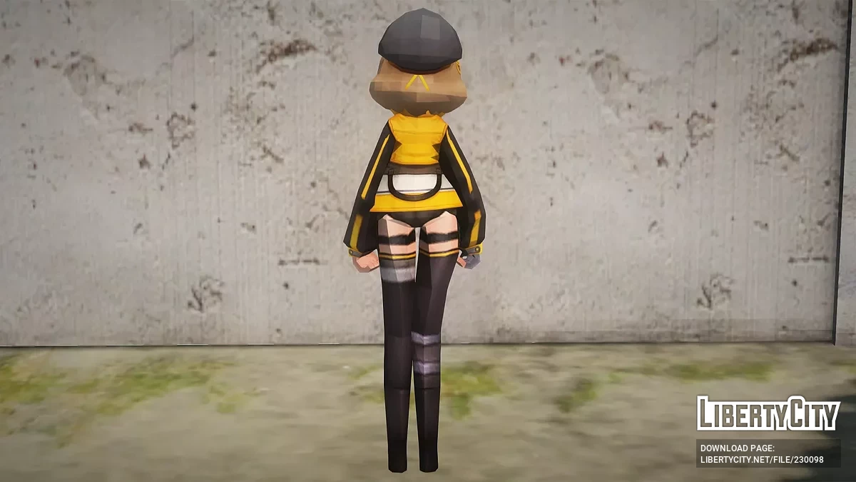 Анис из Goddess of Victory: Nikke / GTA San Andreas