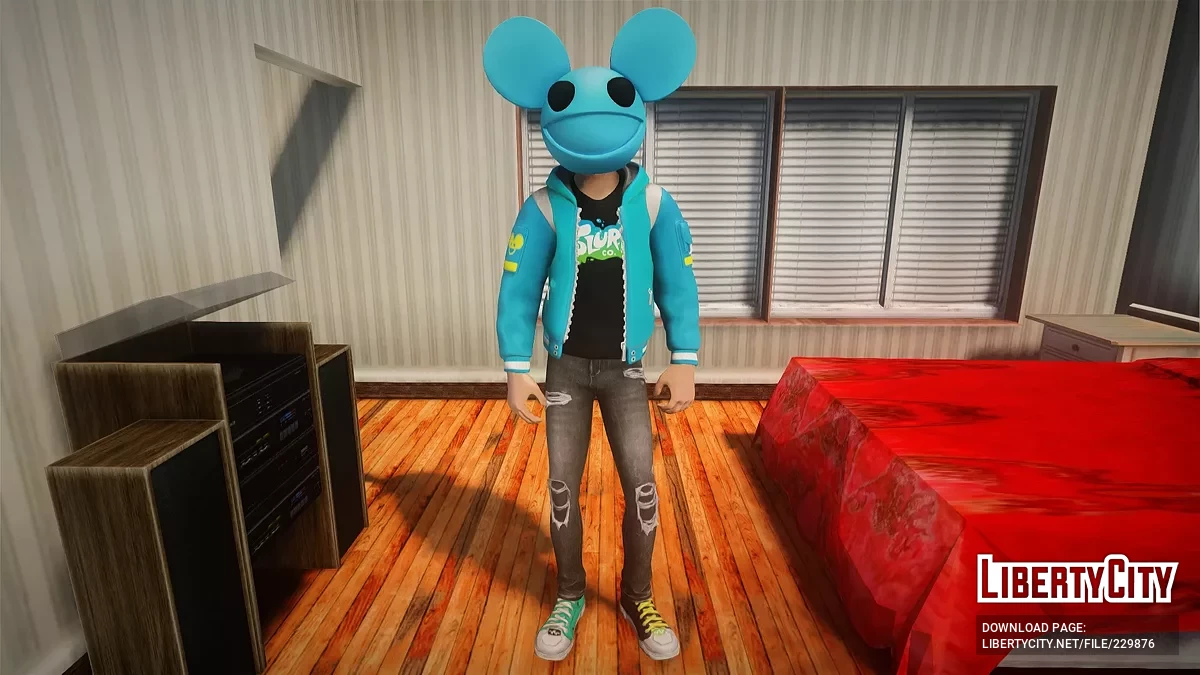 Deadmau5 из Fortnite / GTA San Andreas