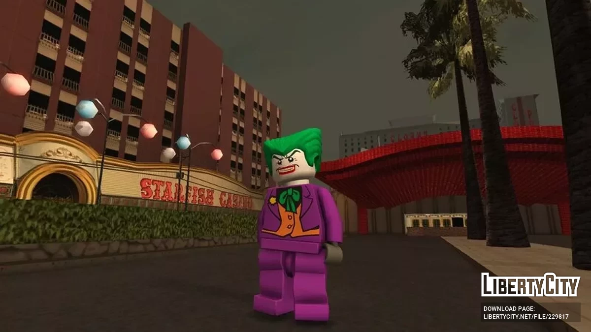 Джокер из LEGO Batman / GTA San Andreas
