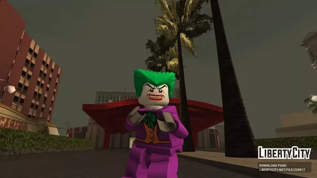 Джокер из LEGO Batman / GTA San Andreas
