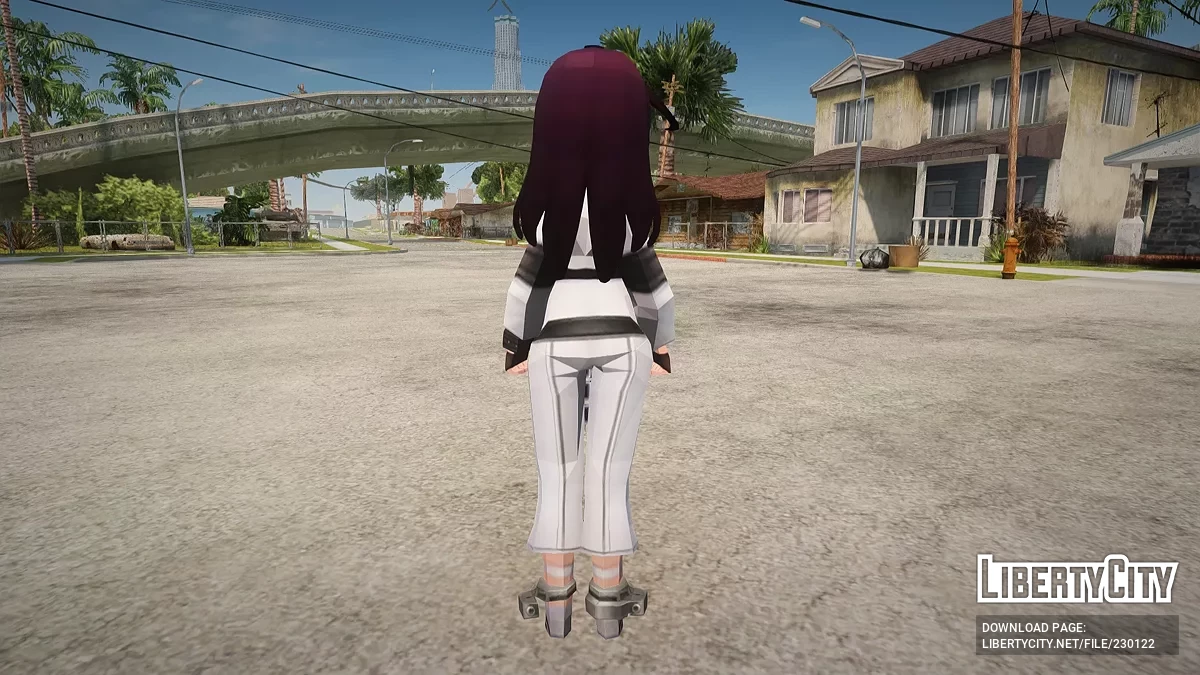 Гилти из Goddess of Victory: Nikke / GTA San Andreas