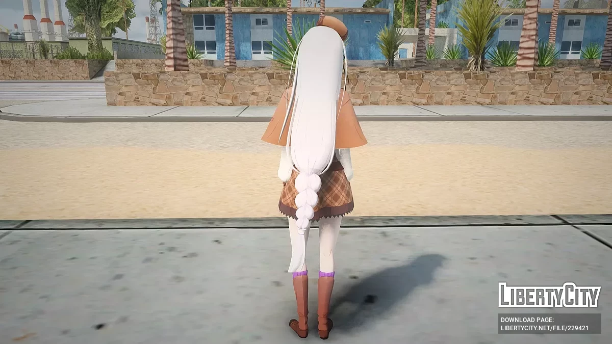 Эмилия - Re:Zero. Жизнь с нуля в альтернативном мире / GTA San Andreas
