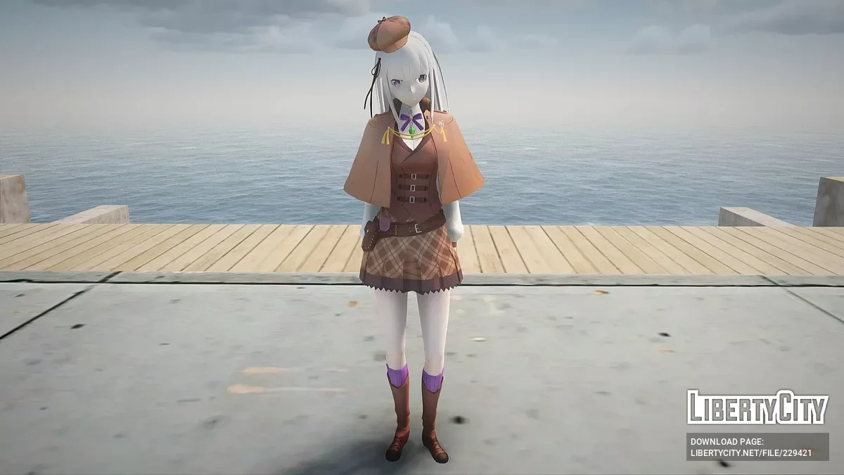 Эмилия - Re:Zero. Жизнь с нуля в альтернативном мире / GTA San Andreas