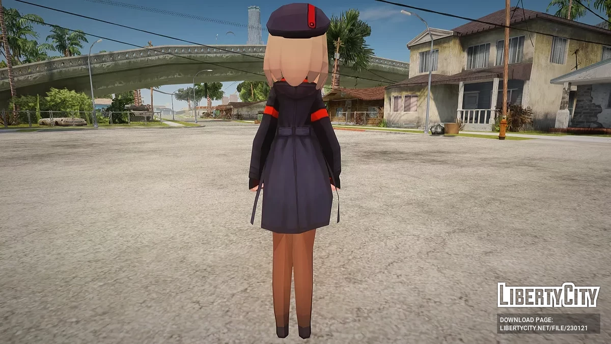 Эмма из Goddess of Victory: Nikke / GTA San Andreas