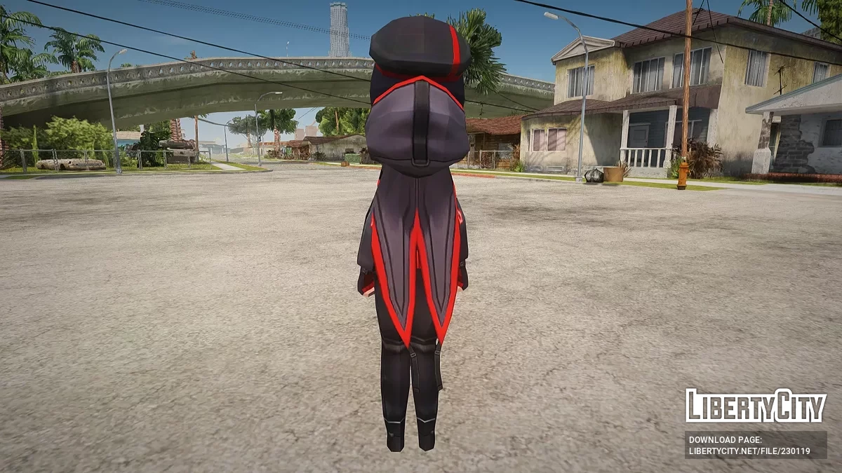 Юнхва из Goddess of Victory: Nikke / GTA San Andreas