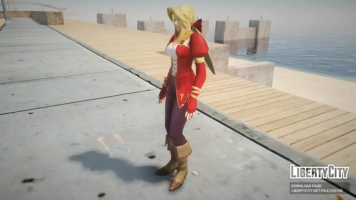 Хелена Дуглас из DOA4 C2 / GTA San Andreas