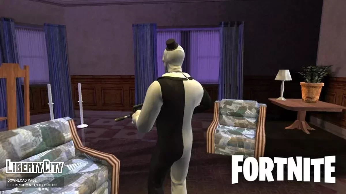 Клоун Арт из Fortnite / GTA San Andreas