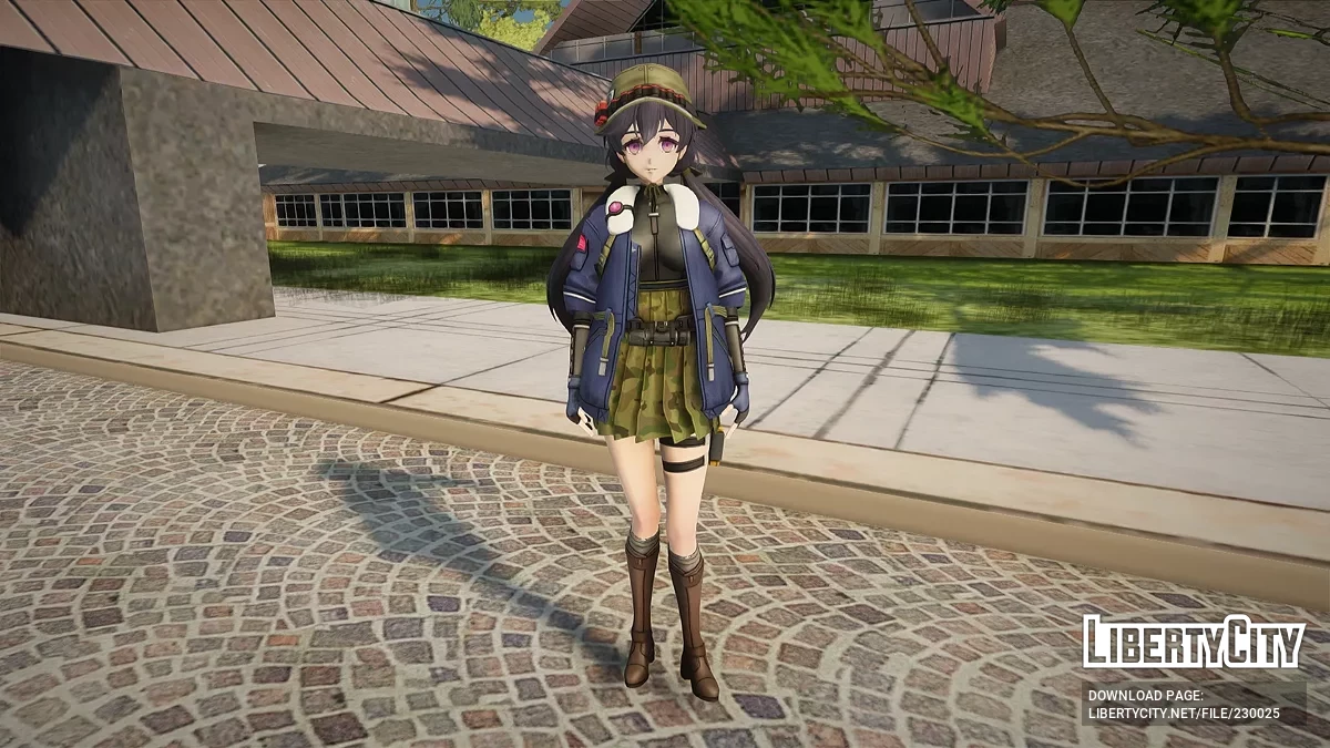 Лотта из Girls' Frontline: Exilium / GTA San Andreas