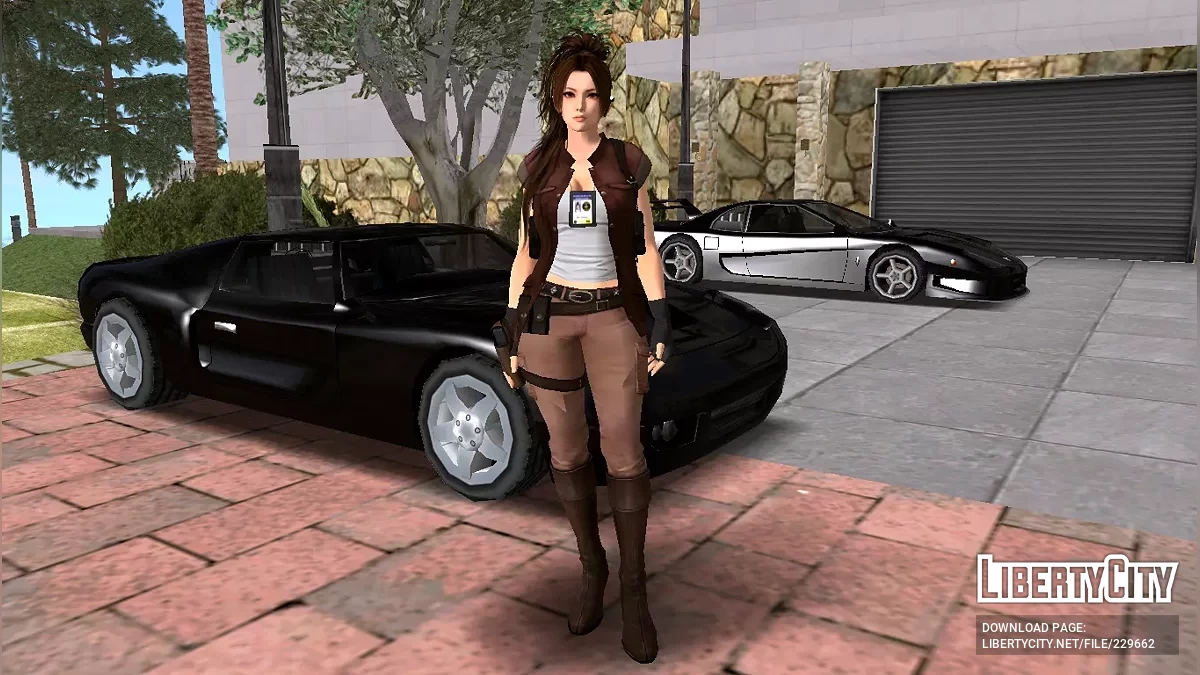 Mai Shiranui - Федеральный Агент / GTA San Andreas