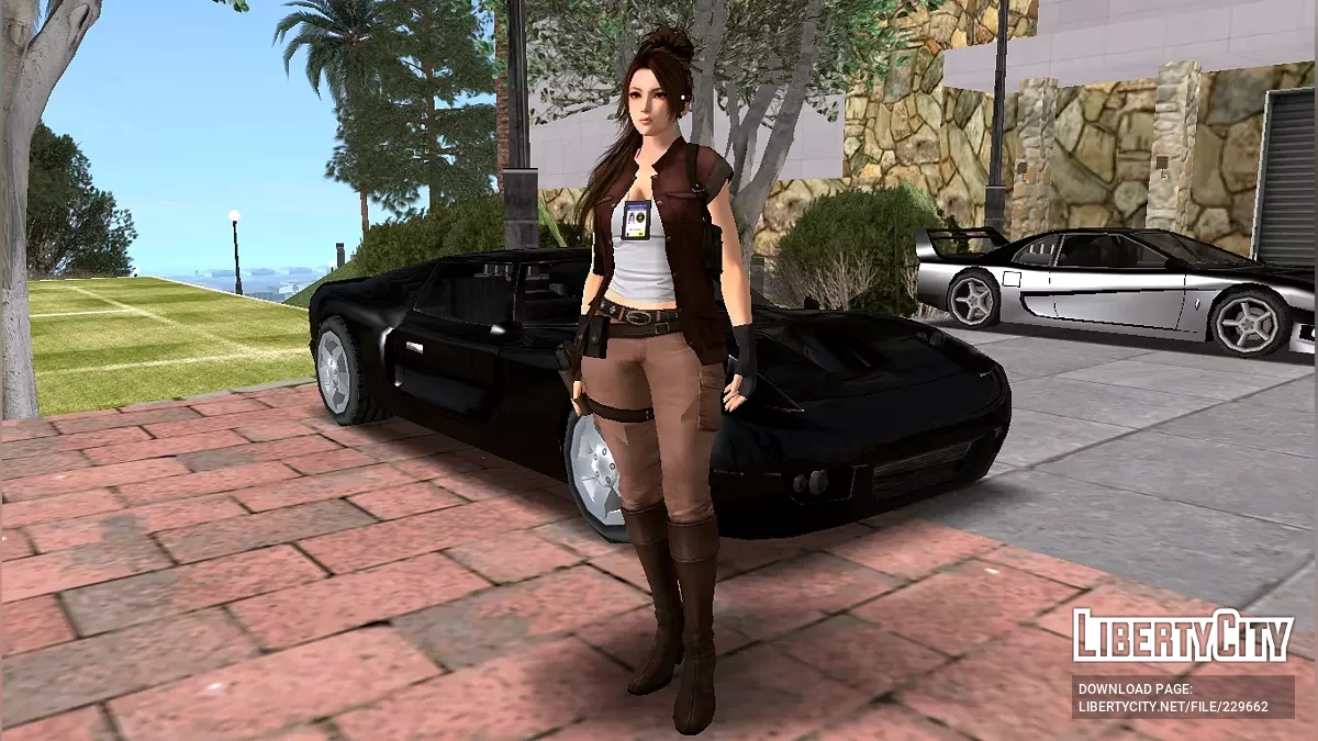 Mai Shiranui - Федеральный Агент / GTA San Andreas