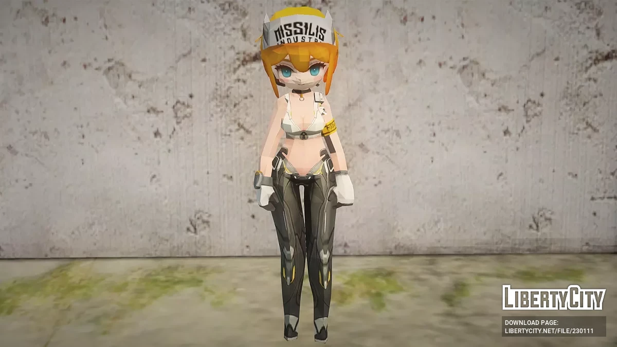 Максвелл из Goddess of Victory: Nikke / GTA San Andreas