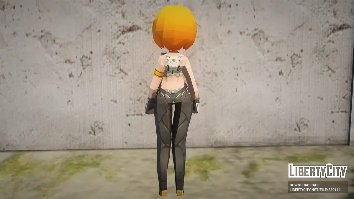 Максвелл из Goddess of Victory: Nikke / GTA San Andreas