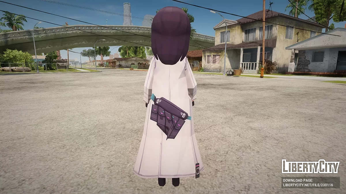 Михара из Goddess of Victory: Nikke / GTA San Andreas