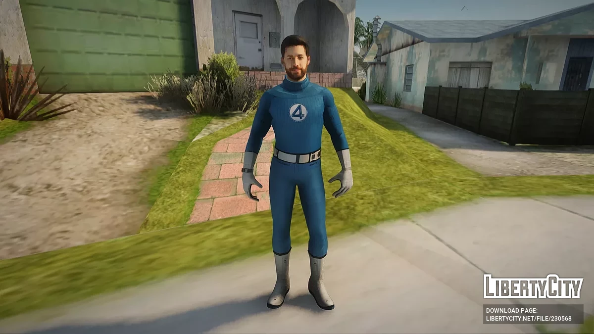 Мистер Фантастик из Фантастической четвёрки / GTA San Andreas