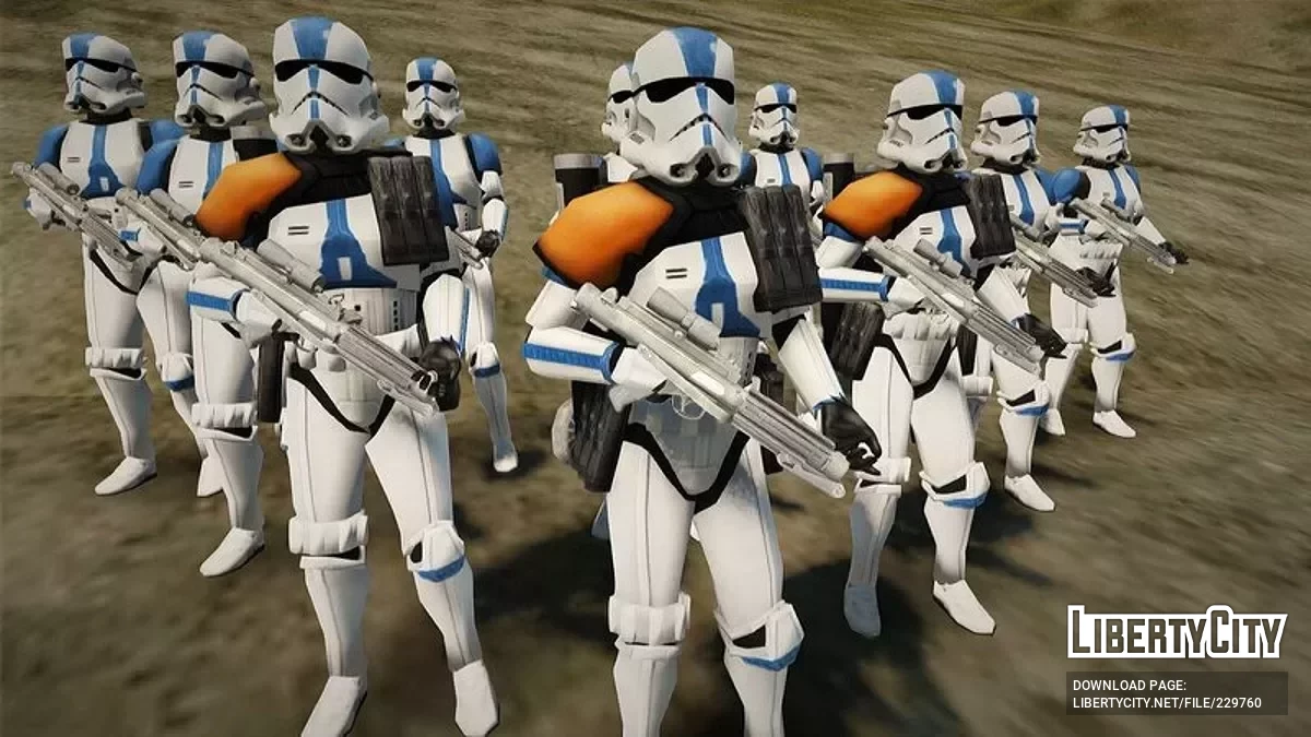 Отряд Тритон из Star Wars / GTA San Andreas