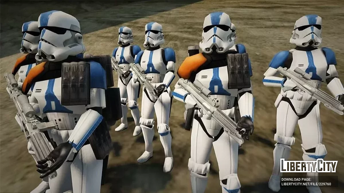 Отряд Тритон из Star Wars / GTA San Andreas