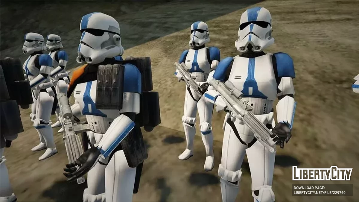 Отряд Тритон из Star Wars / GTA San Andreas