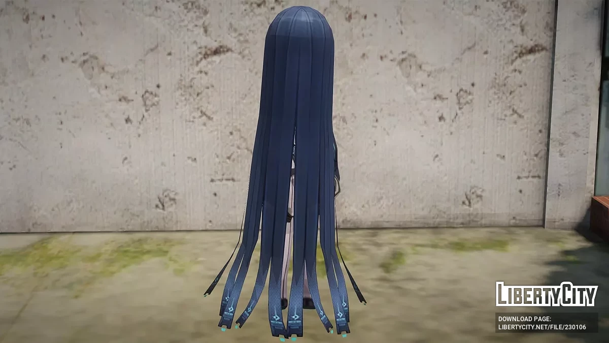 Рэйвен из Goddess of Victory: Nikke x Stellar Blade / GTA San Andreas