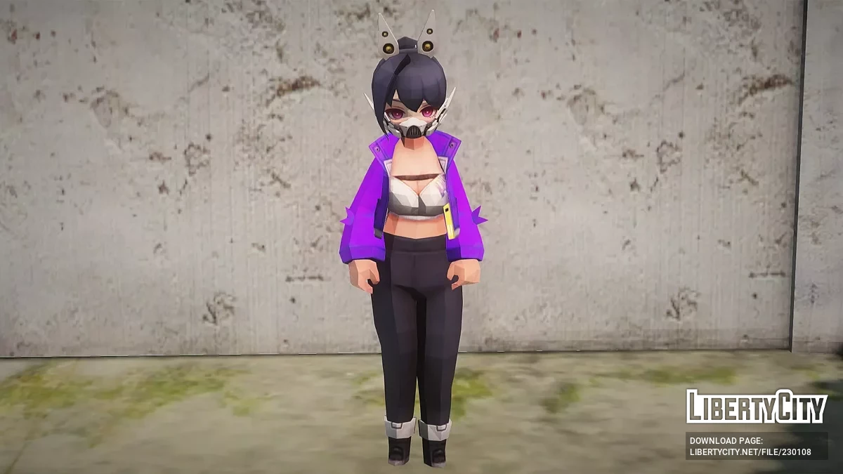 Син из Goddess of Victory: Nikke / GTA San Andreas