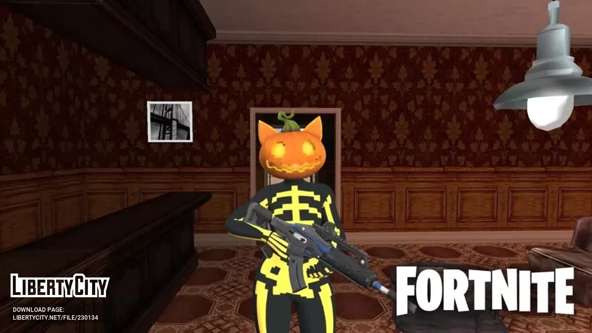 Спайс из Fortnite / GTA San Andreas