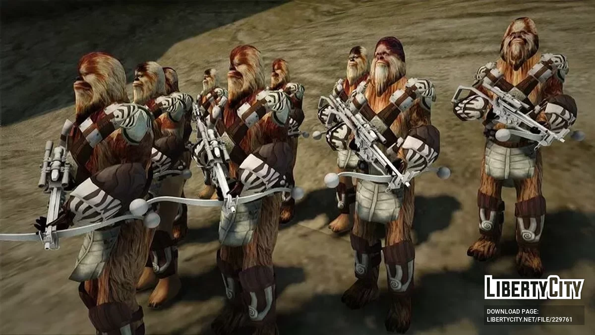 Wookiee Warrior из Star Wars / GTA San Andreas
