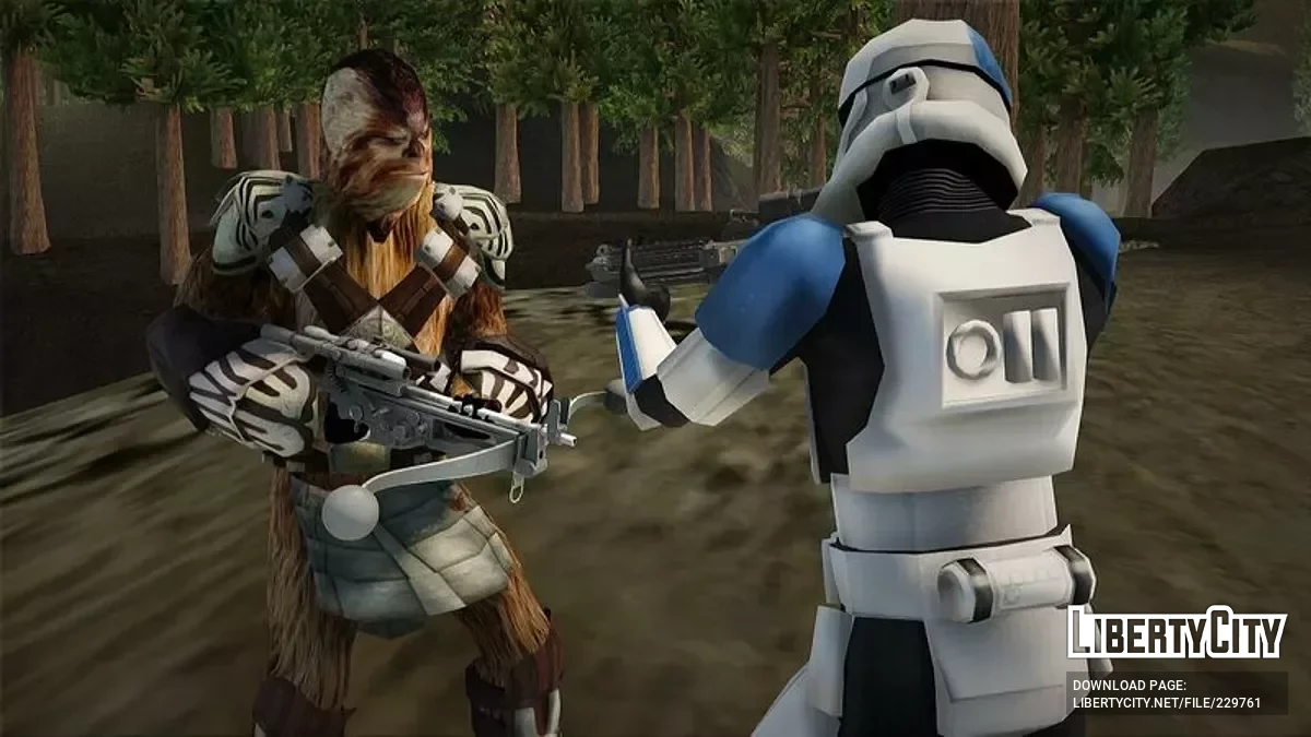 Wookiee Warrior из Star Wars / GTA San Andreas