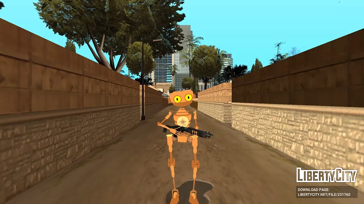 B.E.N из Планеты Сокровищ / GTA San Andreas